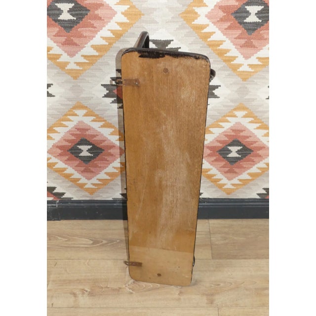 Wood Bauhaus Black Wardrobe Rack in Wood and Metal For Sale - Image 7 of 8