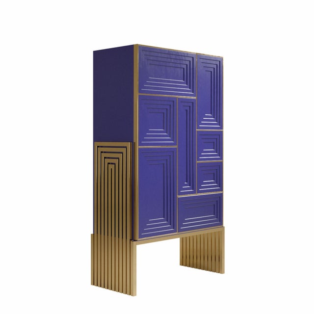 Wood Venezia Cabinet by Malabar For Sale - Image 7 of 18