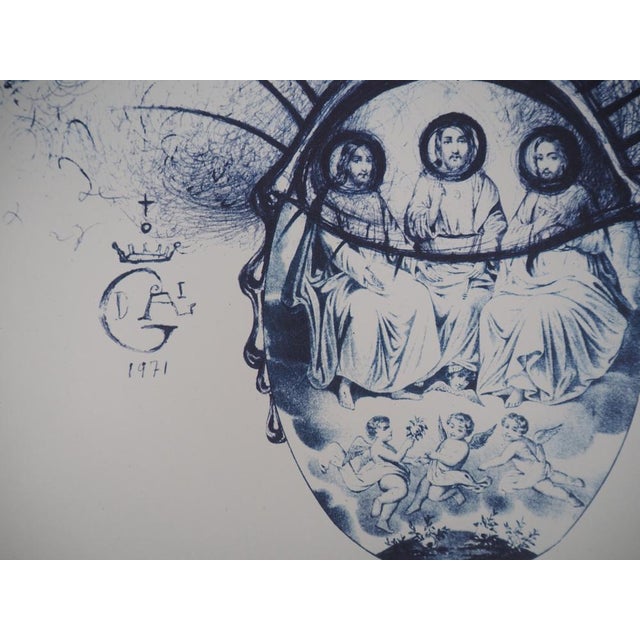 Salvador Dali, Surrealist Eye, Lithograph For Sale - Image 6 of 8