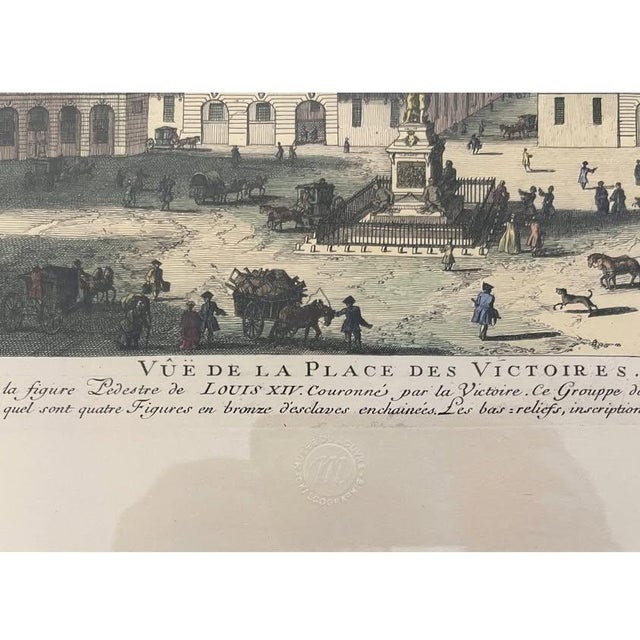 Late 19th Century Pair of Antique Jacques Rigaud Engravings - Official Chalcographie Du Louvre For Sale - Image 5 of 10