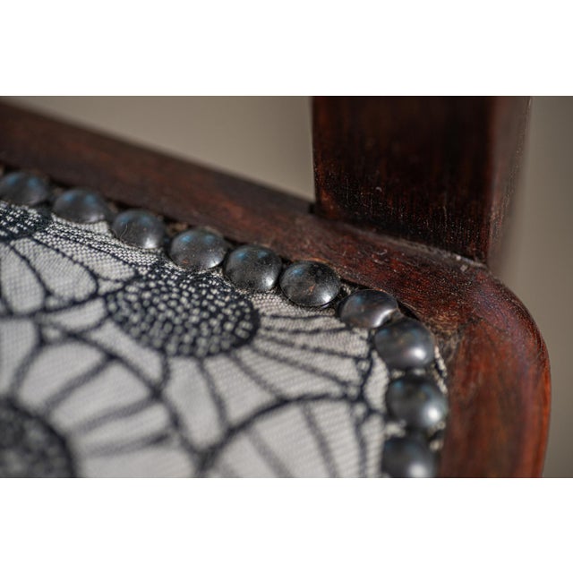 No. 715 Armchairs by Gustav Siegel for Jacob & Josef Kohn, Vienna, Austria, 1905, Set of 2 For Sale - Image 10 of 18