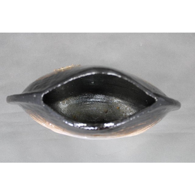 Ceramic Brutalist Ceramic Art Vase, Czechoslovakia, 1970s For Sale - Image 7 of 11