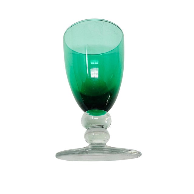 Mid-Century Dutch "Carnaval" Harlequin Liqueur Glasses by Max Verboeket - Set of 6 For Sale - Image 9 of 9