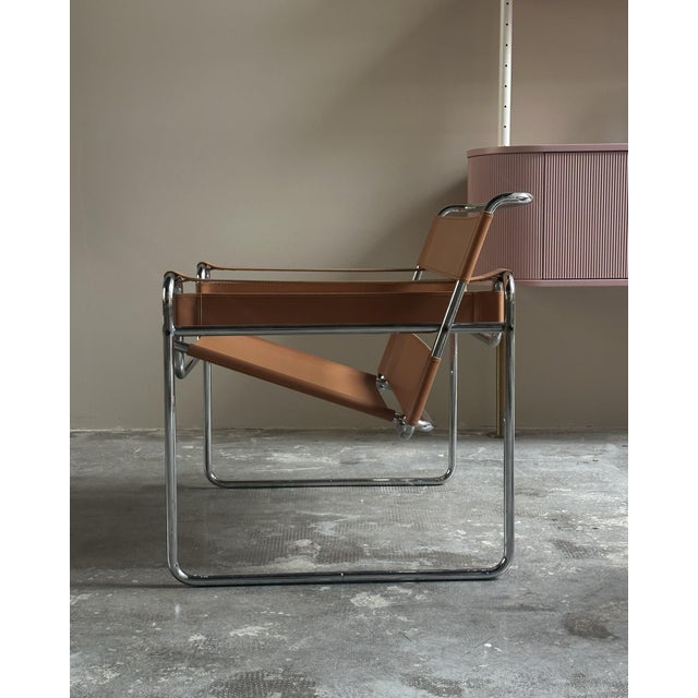 1970s Wassily B3 Armchair by Marcel Breuer for Gavina, 1970 For Sale - Image 5 of 9