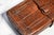 Victorian Wonderful Antique Victorian Leather Travel Box Embossed Pattern Gentleman's Valet Case Dressing Table Storage Home Decor For Sale - Image 3 of 13
