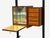 Italian Modern, Floor to Ceiling Bookcase, Stained Wood, Glass, Italy, 1940s For Sale - Image 11 of 18