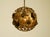 Regency Floral Spherical Metal Ceiling Lamp, 1970s For Sale - Image 9 of 18