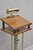 Vintage Victorian Lighted Podium Metal Column Pedestal Base Lectern Book Stand For Sale - Image 4 of 18
