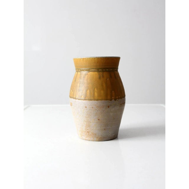 Rockdale Union Stoneware Vase Circa 1995 For Sale - Image 10 of 10