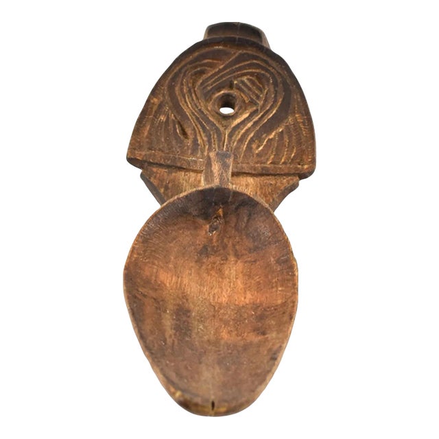 Early 20th Century Oromo Wooden Spoon Ethiopia For Sale