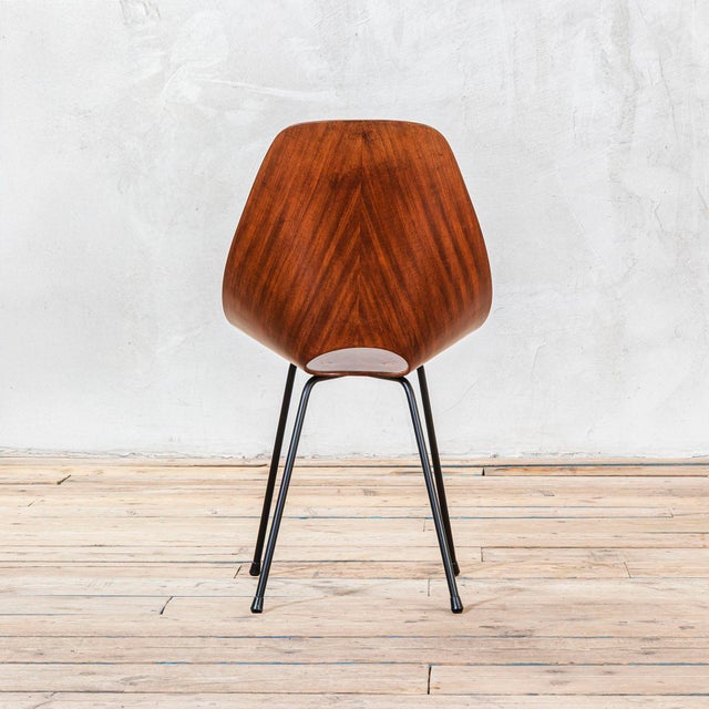 1950s Medea Chairs attributed to Vittorio Nobili for Fratelli Tagliabue, 1956, Set of 4 For Sale - Image 5 of 7