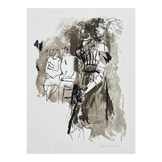 1971 Abraham Rattner Beggar's Opera Lithograph For Sale