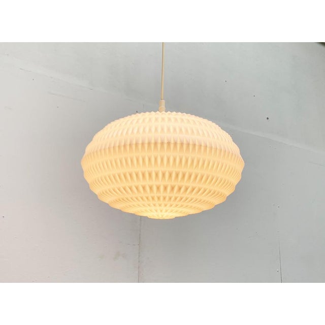 Mid-Century German Model 2196 UFO Pendant Lamp by Aloys Ferdinand Gangkofner for Erco, 1960s For Sale - Image 15 of 18