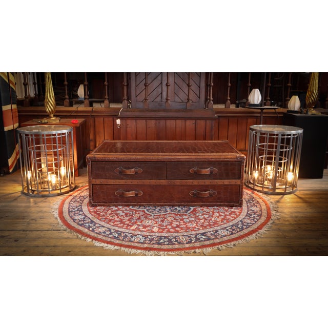 Large Leather Stoneyhurst Coffee Table from Timothy Oulton, 2010s For Sale - Image 10 of 18