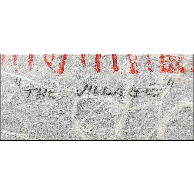 Late 20th Century The Village, Yankel Ginzburg For Sale - Image 4 of 6