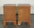 Small Georgian Style Nightstands, Set of 2 For Sale - Image 4 of 11