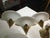 Metal Stiffel Tulip Torchiere Floor Lamp, Matching Hanging Lights 3 & Sconces 3 For Sale - Image 7 of 7