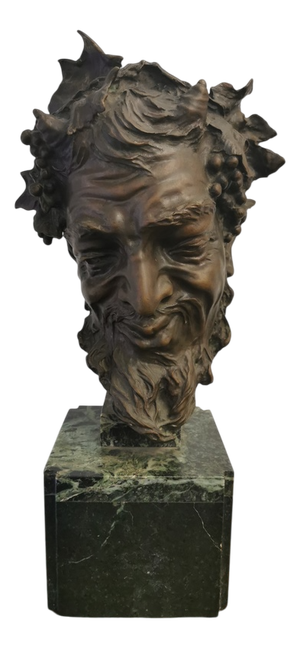 Vincenzo, Satyr Head, 1890s-1910s, Bronze