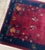 Antique Art Deco Chinese Wool Rug, Butterflies & Crimson Field, C. 1920s — 2'11" × 4'10" For Sale - Image 9 of 10