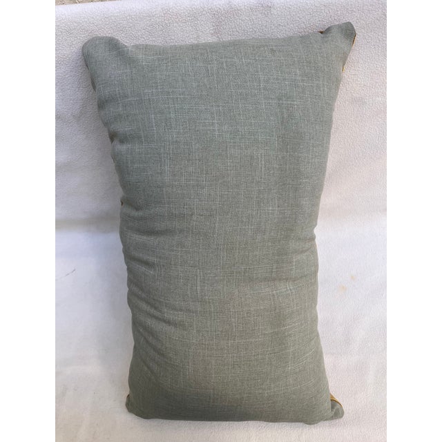Pillow With 18th Century Tapestry - Bird and Fruit For Sale - Image 9 of 9