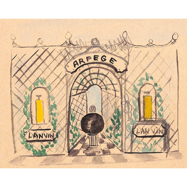 Art Sz: 11 3/4"H x 17"W Alexander Warren Montel (1921-2002)