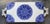 Vintage Chinoiserie Blue and White Ceramic Tray Serving Platter Bombay Company For Sale - Image 9 of 11
