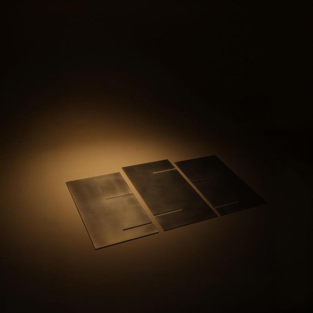 Brown Curulis Aluminium Chair by Bureau of Entropy For Sale - Image 8 of 9