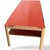 Mid-Century Modern Coffee Table in Orange Acrylic and Teak, 1960s For Sale - Image 6 of 9