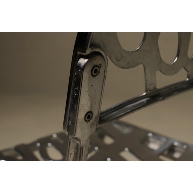 Metal Hello There Side Chair by Jeremy Harvey for Artifort, 1970s For Sale - Image 7 of 13