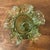 Glass Fenton Green Hobnail Rose Ruffled Vase For Sale - Image 7 of 8