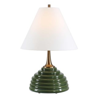 McKay Dark Green Table Lamp For Sale