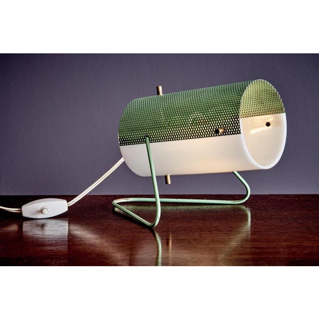 Gold Table Lamp from Stilux Milano, 1950s For Sale - Image 8 of 10