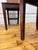 Brown Set of Four George III Mahogany Hall Chairs, Circa 1780 For Sale - Image 8 of 9