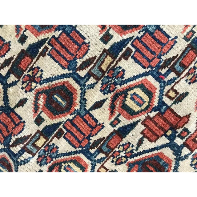 Blue Antique Kurdish Malayer Rug For Sale - Image 8 of 14