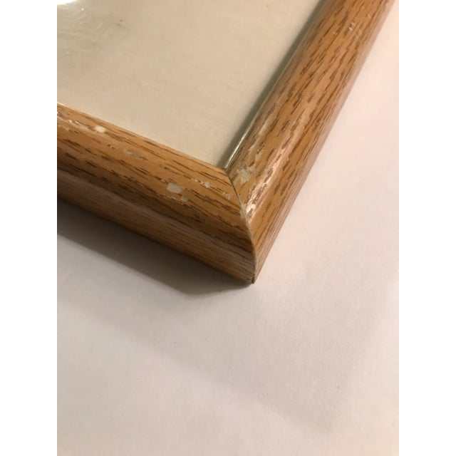 1950s Mid 20th Century "Roses" Botanical Woodblock Pritn by Kawarazaki Shōdō 河原崎 奨堂, Framed For Sale - Image 5 of 8