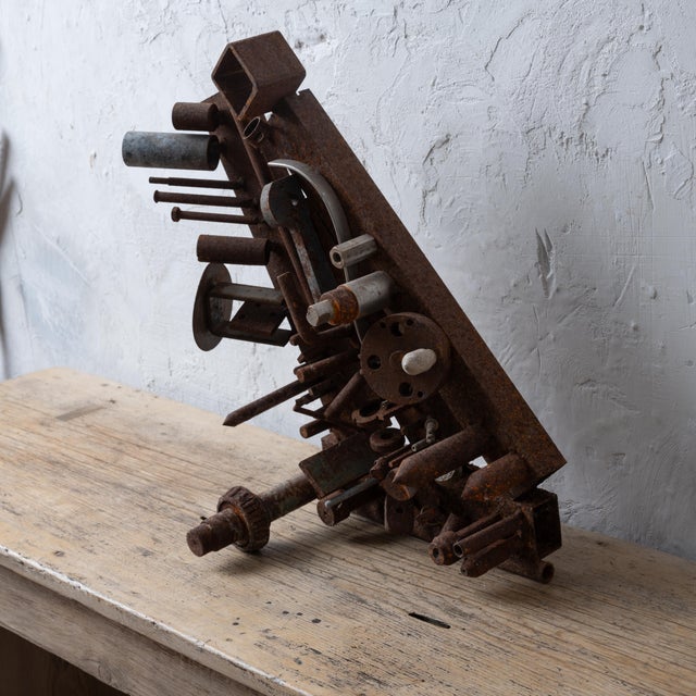 1960s Giovanni 'John’ Bucci Metal Art Sculpture, 1960s For Sale - Image 5 of 12