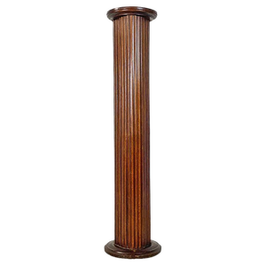 Pedestal or Column Display Stand in Wood, Early 1900s