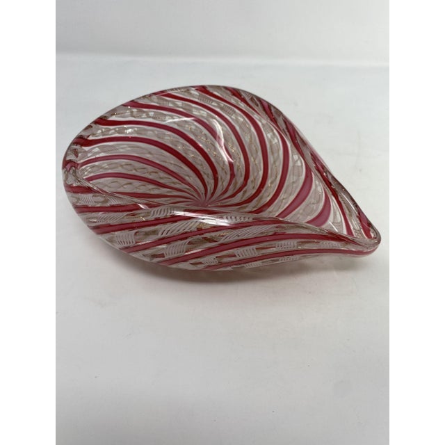 Vintage Murano Glass Candy Dish For Sale - Image 4 of 5