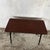Mid-Century Teak-Effect Coffee Table with Black Sputnik Metal Legs, 1960s For Sale - Image 4 of 10