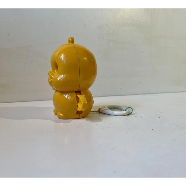 Vintage Yellow Musical Duckling from Sankyo Japan, 1974 For Sale - Image 3 of 6