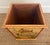 Saffron Hand Painted Italian Fish Wastebasket For Sale - Image 8 of 10