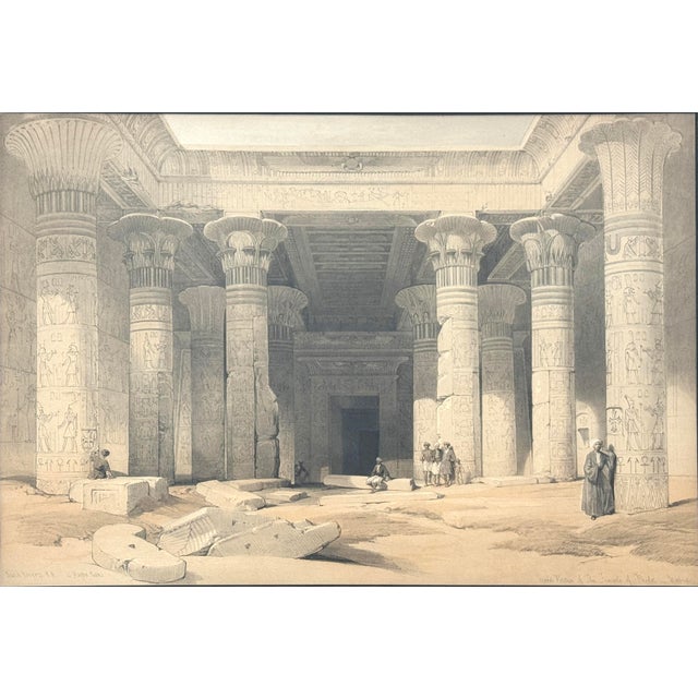 Original hand-tinted folio lithograph from Egypt & Nubia From Drawings Made on the Spot by David Roberts, R.A., with...