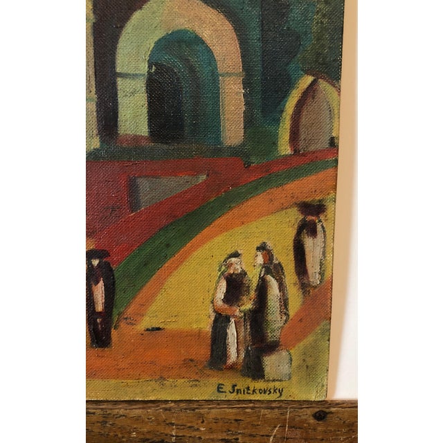 This piece came from the collection of the Bezalel Art Gallery on the Lower East Side of New York City. Emmanuil...