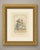 This is an original antique copper engraving with hand coloring, plate no. 18 of maaskamp's series on dutch dress and...