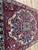 Blue Antique Feraghan Sarouk Rug For Sale - Image 8 of 8