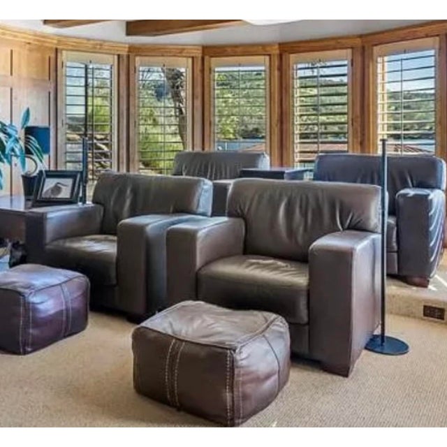 Ethan Allen Leather Club Chair For Sale In Sacramento - Image 6 of 7