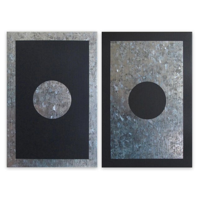 Metal Daniel Göttin "O2a-B, 2018", Painting For Sale - Image 7 of 7