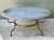 Rustic Vintage Monumental Solid Granite Top Dining Table For Sale - Image 3 of 12