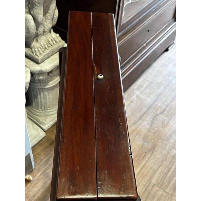 English Victorian Folding Campaign Desk with Fitted Interior For Sale - Image 14 of 18