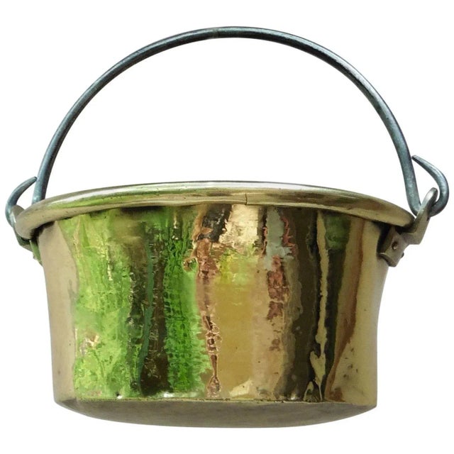 Early 19th Century French Yellow Copper Cauldron For Sale In Austin - Image 6 of 6